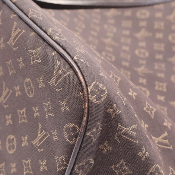 Louis Vuitton Neverfull MM Monogram Ideal Fuzan Dark Brown - Picture 7 of 8